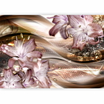 Φωτοταπετσαρια - Lilies On The Wave (brown) Αδιαβροχη 350x256cm