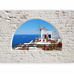 Φωτοταπετσαρια - Summer In Santorini Αδιαβροχη 250x175cm