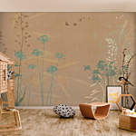 Φωτοταπετσαρια - Bird In The Meadow Αδιαβροχη 300x210cm
