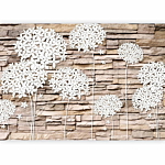 Φωτοταπετσαρια - Flowers On The Stone Αδιαβροχη 350x256cm