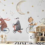 Φωτοταπετσαρια - Subtle Animals Among The Stars (watercolour) Αδιαβροχη 300x210cm
