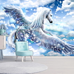 Φωτοταπετσαρια - Pegasus (blue) Αδιαβροχη 200x140cm