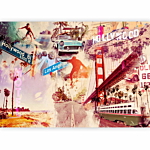 Φωτοταπετσαρια - Hollywood, Miami, Los Angeles... Αδιαβροχη 350x245cm