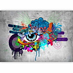 Φωτοταπετσαρια - Graffiti Eye Αδιαβροχη 400x280cm