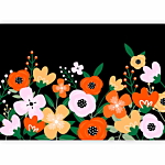 Φωτοταπετσαρια - Colorful Bloom - Second Variant Αδιαβροχη 400x280cm
