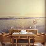Φωτοταπετσαρια - Morning On The Beach Αδιαβροχη 450x315cm