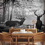 Φωτοταπετσαρια - Deers In The Morning Αδιαβροχη 250x175cm