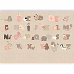 Φωτοταπετσαρια - A Beige Alphabet Αδιαβροχη 350x245cm
