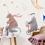 Φωτοταπετσαρια - Subtle Animals Among The Stars (watercolour) Αδιαβροχη 300x210cm