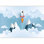 Φωτοταπετσαρια - Rocket In The Clouds Αδιαβροχη 200x140cm