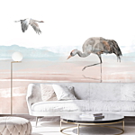 Φωτοταπετσαρια - Cranes Over The Water Αδιαβροχη 400x280cm