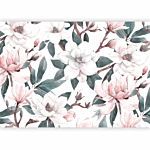 Φωτοταπετσαρια - Watercolor Magnolias - Second Variant Αδιαβροχη 350x245cm