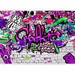 Φωτοταπετσαρια - Purple Graffiti Αδιαβροχη 450x315cm