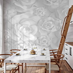 Φωτοταπετσαρια - Plaster Flowers Αδιαβροχη 200x140cm