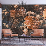 Φωτοταπετσαρια - Retro Flowers - Third Variant Αδιαβροχη 150x105cm