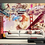 Φωτοταπετσαρια - Hollywood, Miami, Los Angeles... Αδιαβροχη 350x245cm