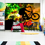 Φωτοταπετσαρια - Bicycle Tricks Αδιαβροχη 350x256cm