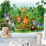 Φωτοταπετσαρια - Jungle Animals Αδιαβροχη 450x315cm