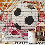 Φωτοταπετσαρια - Street Football Αδιαβροχη 250x175cm