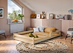 Zofia Κρεβατι Montessori Ημιδιπλο 120x200cm Διαφορα Χρωματα