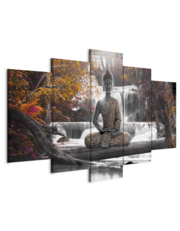 Πινακας Σε Καμβα - Autumn Buddha Premium Print 225x112.5cm