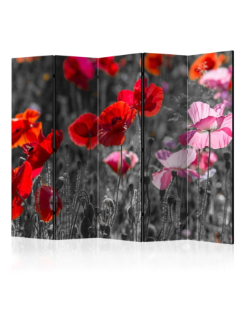 Διαχωριστικο Δωματιου - Red Poppies Ii Ηχοαπορροφητικο 225x172cm