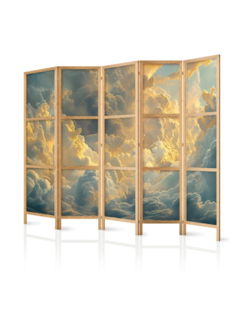Ιαπωνικο Διαχωριστικο Δωματιου - Last Breath Of The Day: Clouds Illuminated By Evening Glow 225x172cm