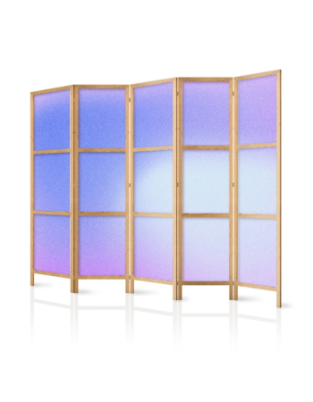 Ιαπωνικο Διαχωριστικο Δωματιου - Heather Mist - Delicate Gradient Composed Of Various Shades Of Violet 225x172cm