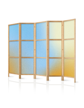 Ιαπωνικο Διαχωριστικο Δωματιου - Energetic Gradient - Gradient Composition In Vibrant Colors 225x172cm