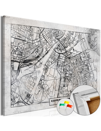 Πινακας Σε Φελλο - Copenhagen Plan 120x80cm