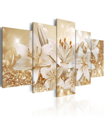 Πινακας Σε Καμβα - Golden Bouquet Premium Print 225x112.5cm
