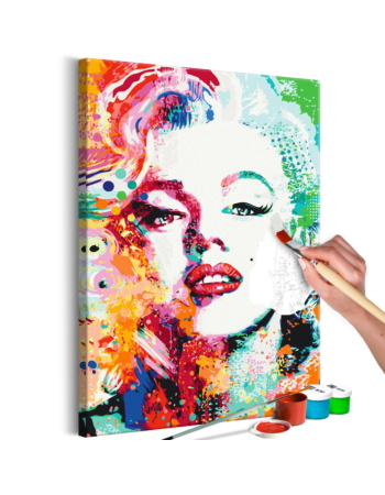 Πινακας Αυτοζωγραφικης - Charming Marilyn 40x60cm