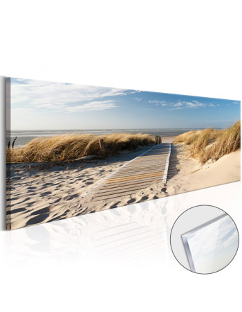 Πινακας Σε Ακρυλικο Γυαλι - Wild Beach 135x45cm