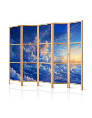 Ιαπωνικο Διαχωριστικο Δωματιου - When The Sky Becomes A Canvas: Artistic Creation Of Nature In The Clouds 225x172cm