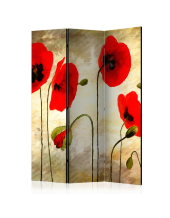 Διαχωριστικο Δωματιου - Golden Field Of Poppies Ηχοαπορροφητικο 135x172cm
