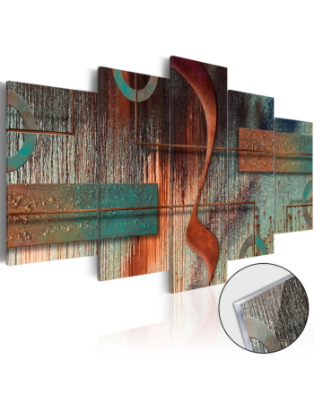 Πινακας Σε Ακρυλικο Γυαλι - Abstract Melody 100x50cm