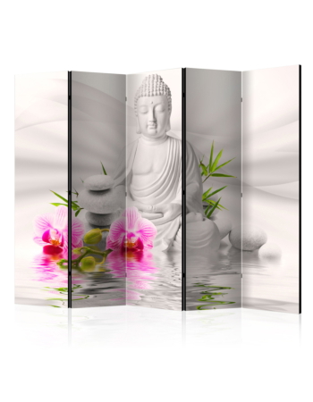 Διαχωριστικο Δωματιου - Buddha And Orchids Ii Ηχοαπορροφητικο 225x172cm