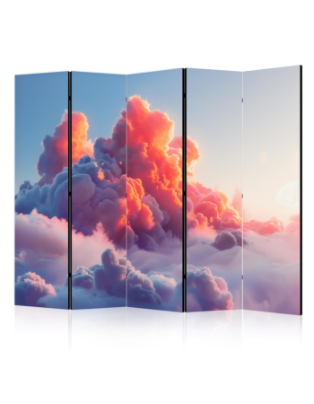 Διαχωριστικο Δωματιου - Twilight Spectacle: Clouds In Shades Of Pink And Purple Ηχοαπορροφητικο 225x172cm