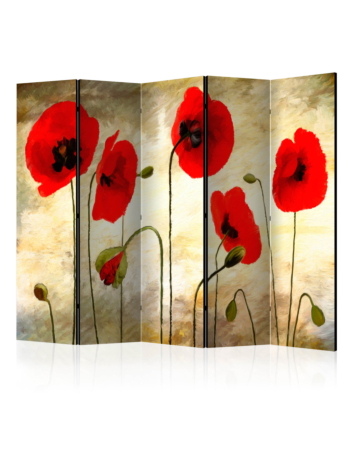 Διαχωριστικο Δωματιου - Golden Field Of Poppies Ii Ηχοαπορροφητικο 225x172cm