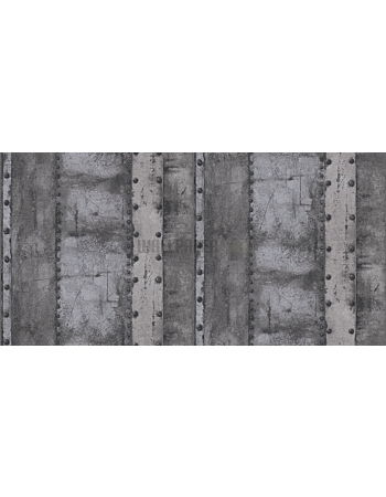 Ταπετσαρια Τοιχου Industrial Ανθρακι