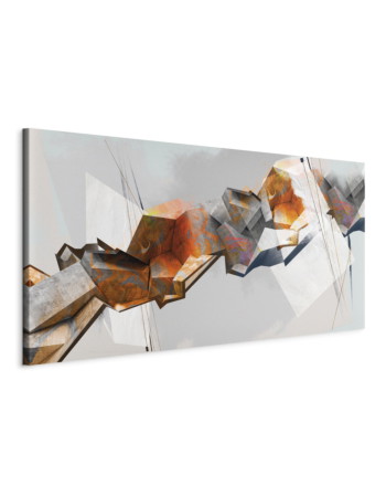 Πινακας Σε Καμβα - Abstract Chain Premium Print 120x60cm
