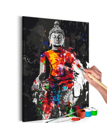 Πινακας Αυτοζωγραφικης - Buddha In Colours 40x60cm