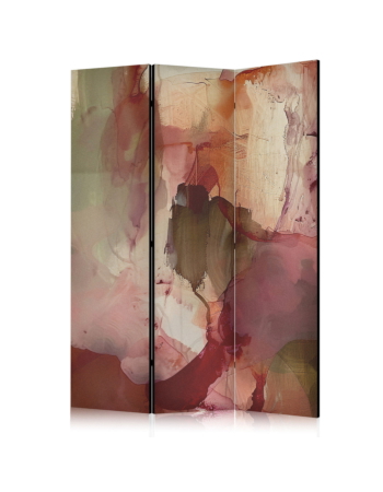 Διαχωριστικο Δωματιου - Rose Abstraction - Spilled Watercolor Paint In Spring Colors Ηχοαπορροφητικο 135x172cm