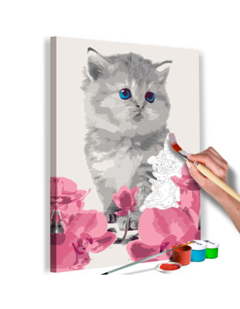 Πινακας Αυτοζωγραφικης - Kitty Cat 40x60cm