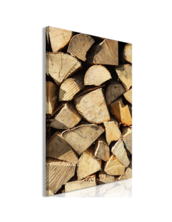 Πινακας Σε Καμβα - Beauty Of Wood 1 Part Vertical Premium Print 40x60cm
