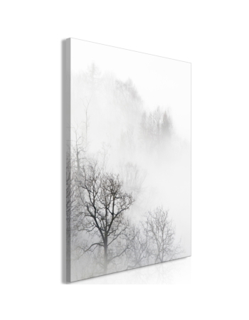 Πινακας Σε Καμβα - Trees In The Fog 1 Part Vertical Premium Print 40x60cm