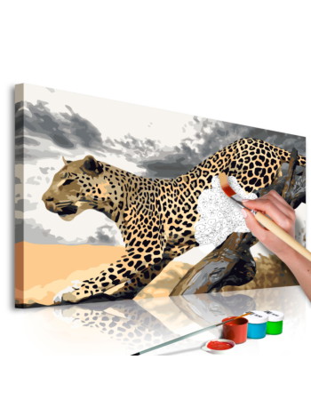 Πινακας Αυτοζωγραφικης - Cheetah 60x40cm