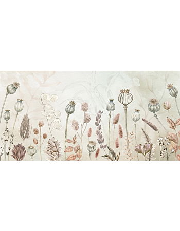 Autumn Flowers Ταπετσαρια Τοιχου Μπεζ
