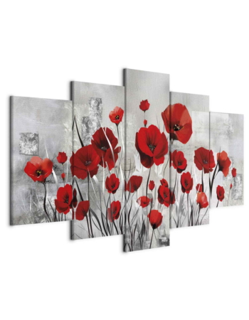 Πινακας Σε Καμβα - Scarlet Cloud Premium Print 225x112.5cm