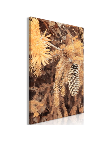 Πινακας Σε Καμβα - Golden Cone 1 Part Vertical Premium Print 20x30cm